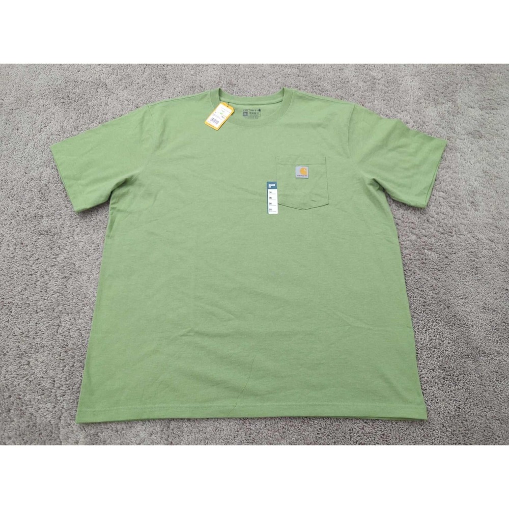Carhartt T Shirt Mens 2XL ShortSleeve Relaxed Heavyweight Texas BackPrint NWT #2